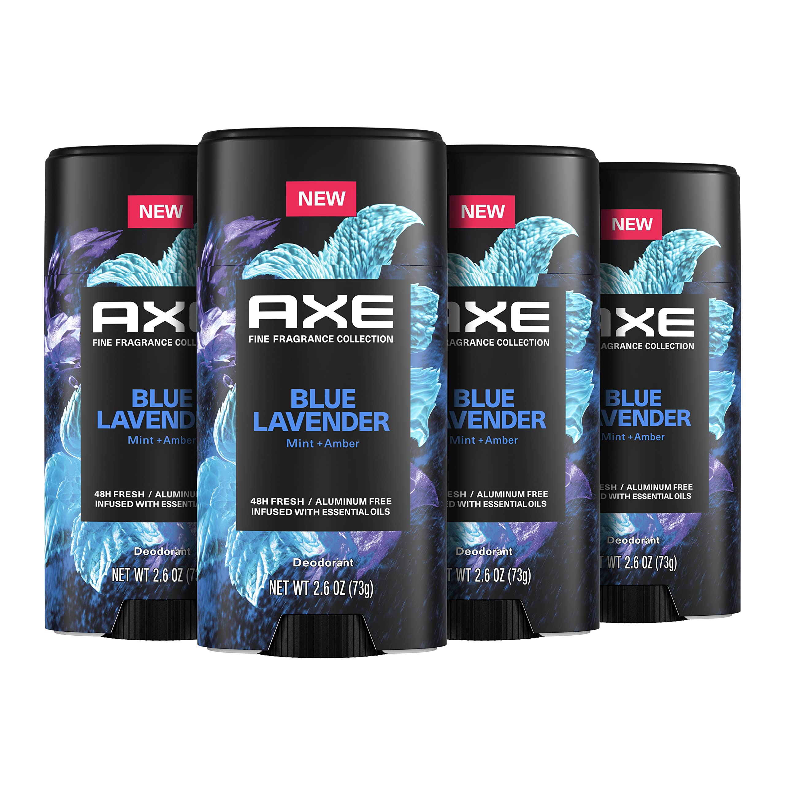 AXE Blue Lavender Deodorant Stick packaging shows premium design and odor protection