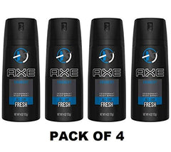 AXE Bodyspray Anarchy 4-pack showcases convenient value for sharing.