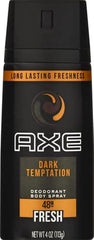 AXE Dark Temptation bottle front for daily freshness