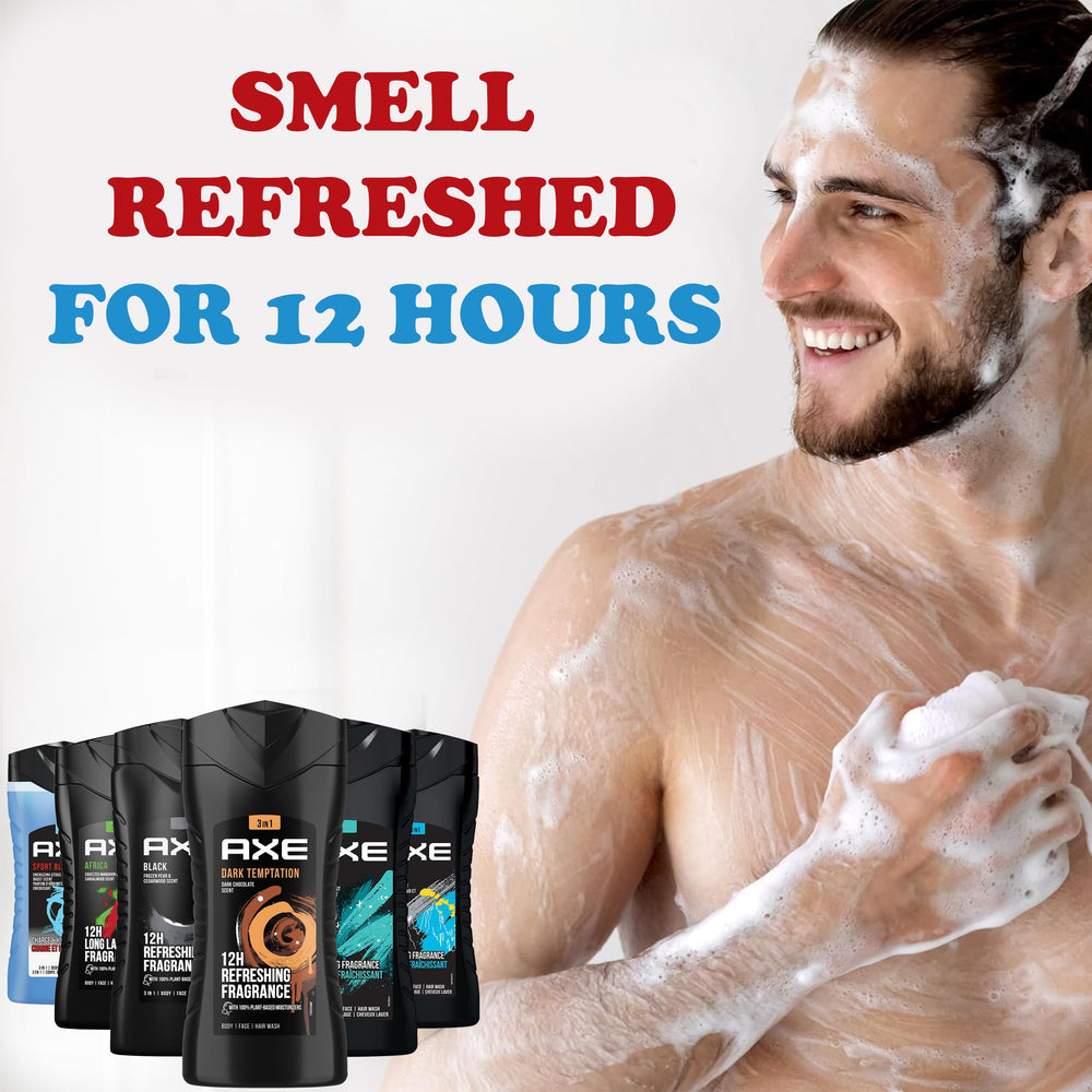 AXE Dark Temptation bottle offers a richer fragrance experience.