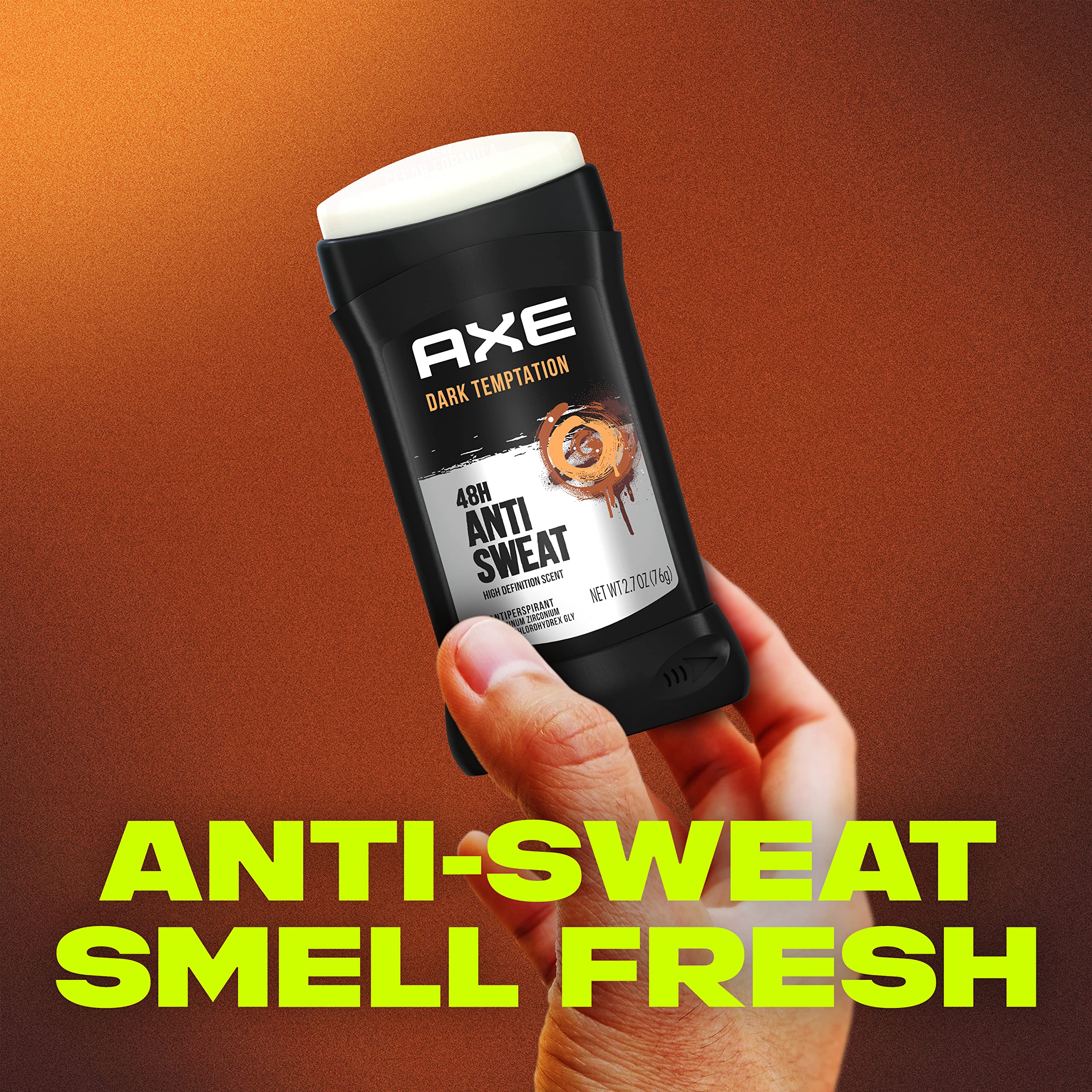 AXE Dark Temptation underarm dry-coverage for all-day freshness in active days