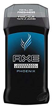 AXE Phoenix fragrance swatch on skin showing subtle notes
