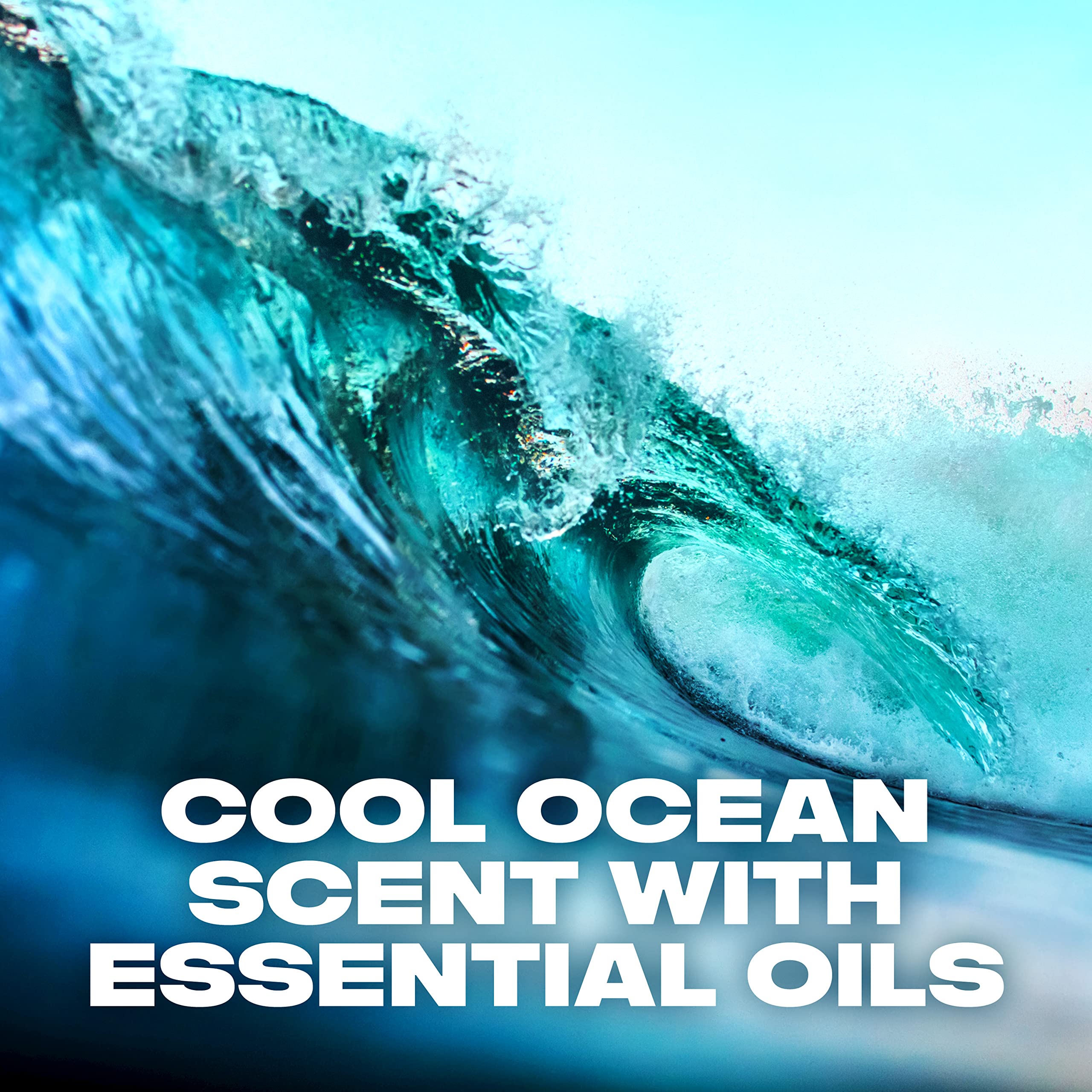 AXE Energizing fragrance blends crushed mint and rosemary.