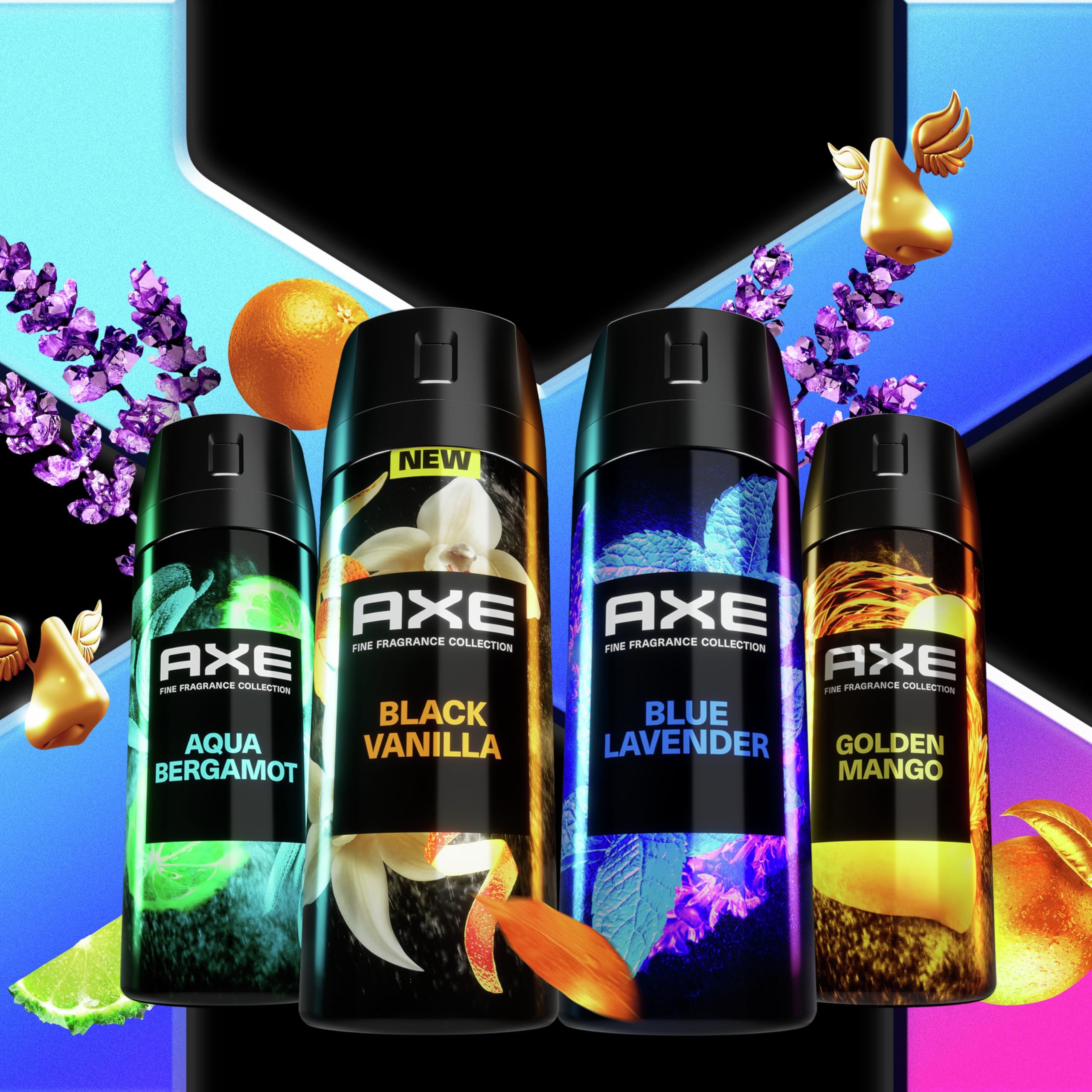 AXE Fine Fragrance Golden Mango spray with tropical notes