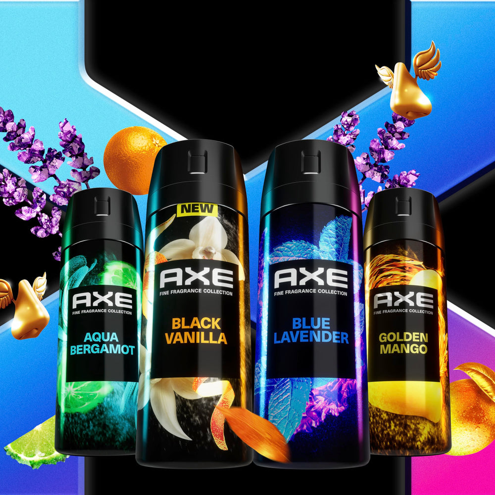 AXE Fine Fragrance Golden Mango spray with tropical notes