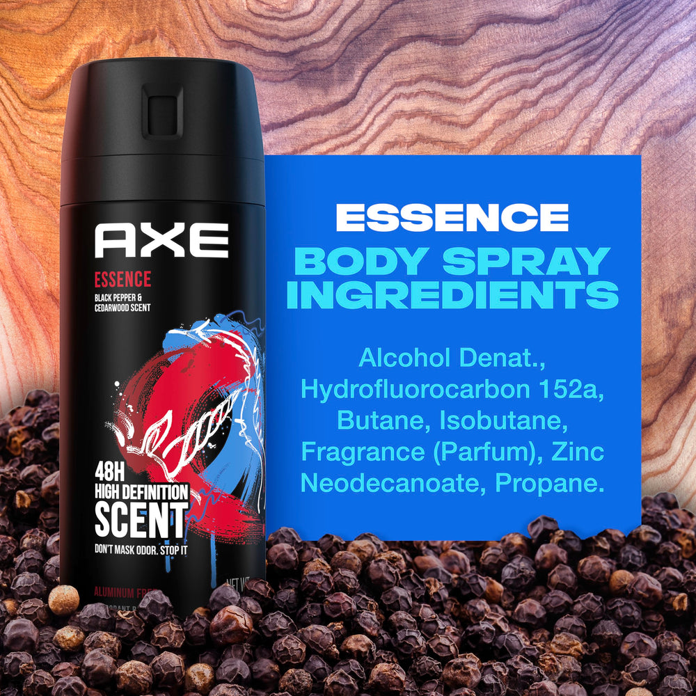 AXE packaging infinitely recyclable metal closeup highlights sustainable packaging practices.