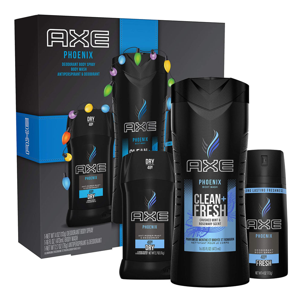 AXE Phoenix body spray 4oz bottle delivers all-day freshness for the day ahead.