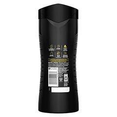 AXE Phoenix bottle-label close-up highlighting plant-based moisturizers.
