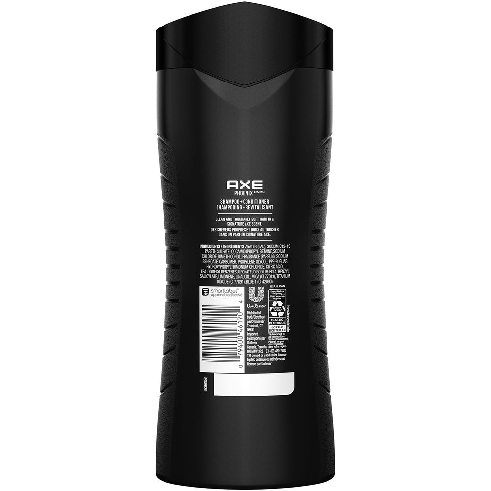 AXE Phoenix crushed mint rosemary scent: refreshing aroma for confident mornings.