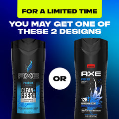 AXE Phoenix mint and rosemary swirl conveys a refreshing fragrance.