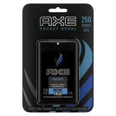 AXE Phoenix travel packaging showcases compact, TSA-friendly design.