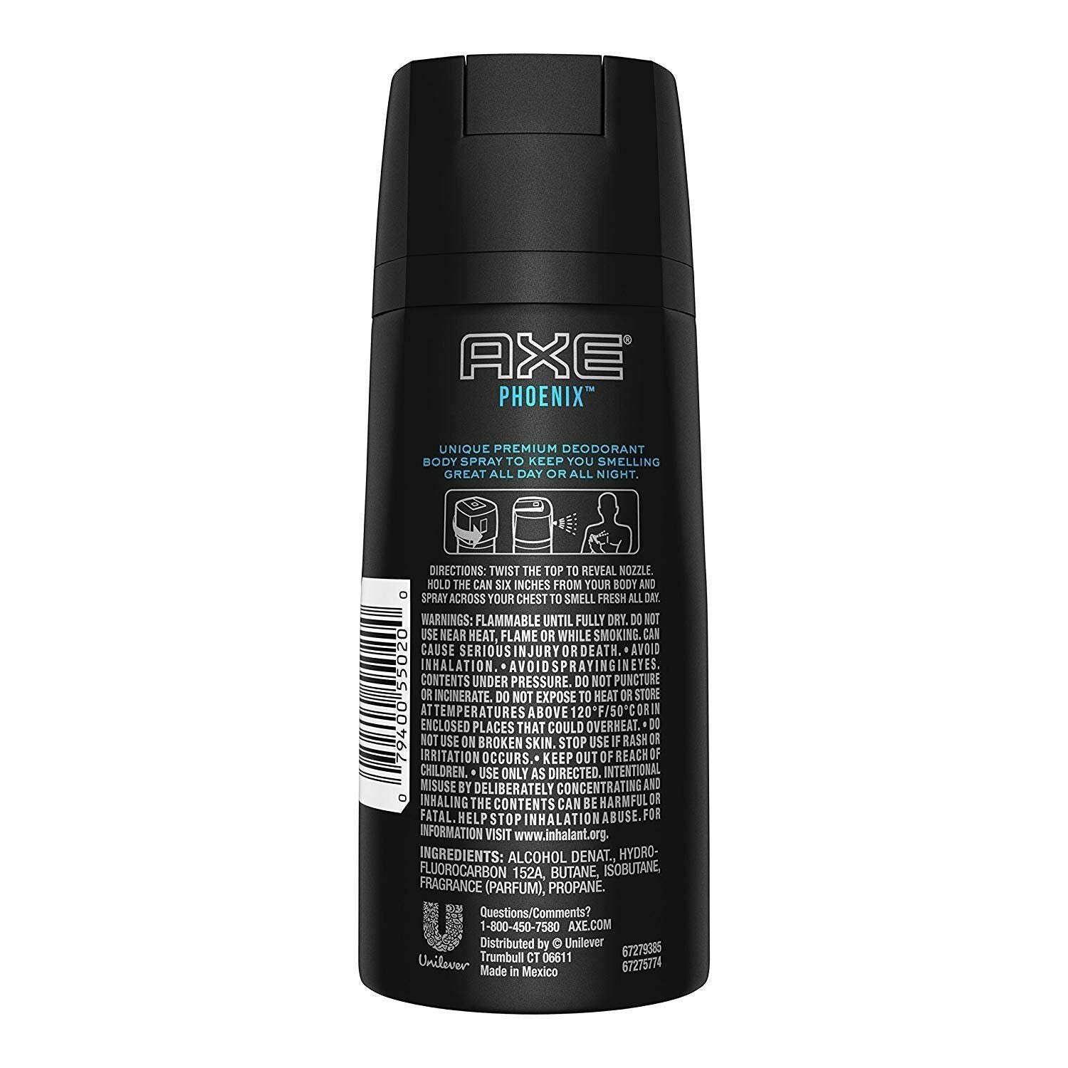 AXE Phoenix two-pack front view for convenient daily use