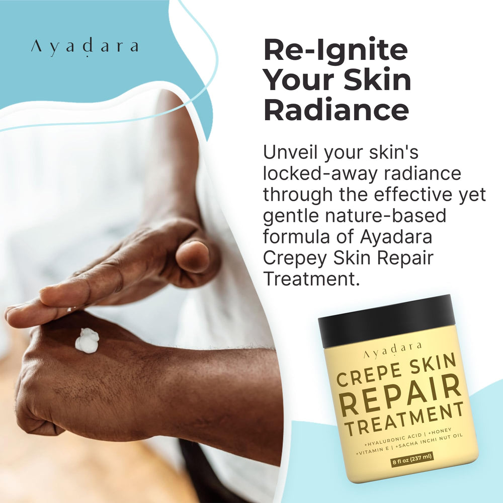 AYADARA Hyaluronic Acid infusion provides deep hydration and elasticity.