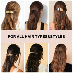 Ayesha 6pcs stronghold clips for all hair types on busy days.