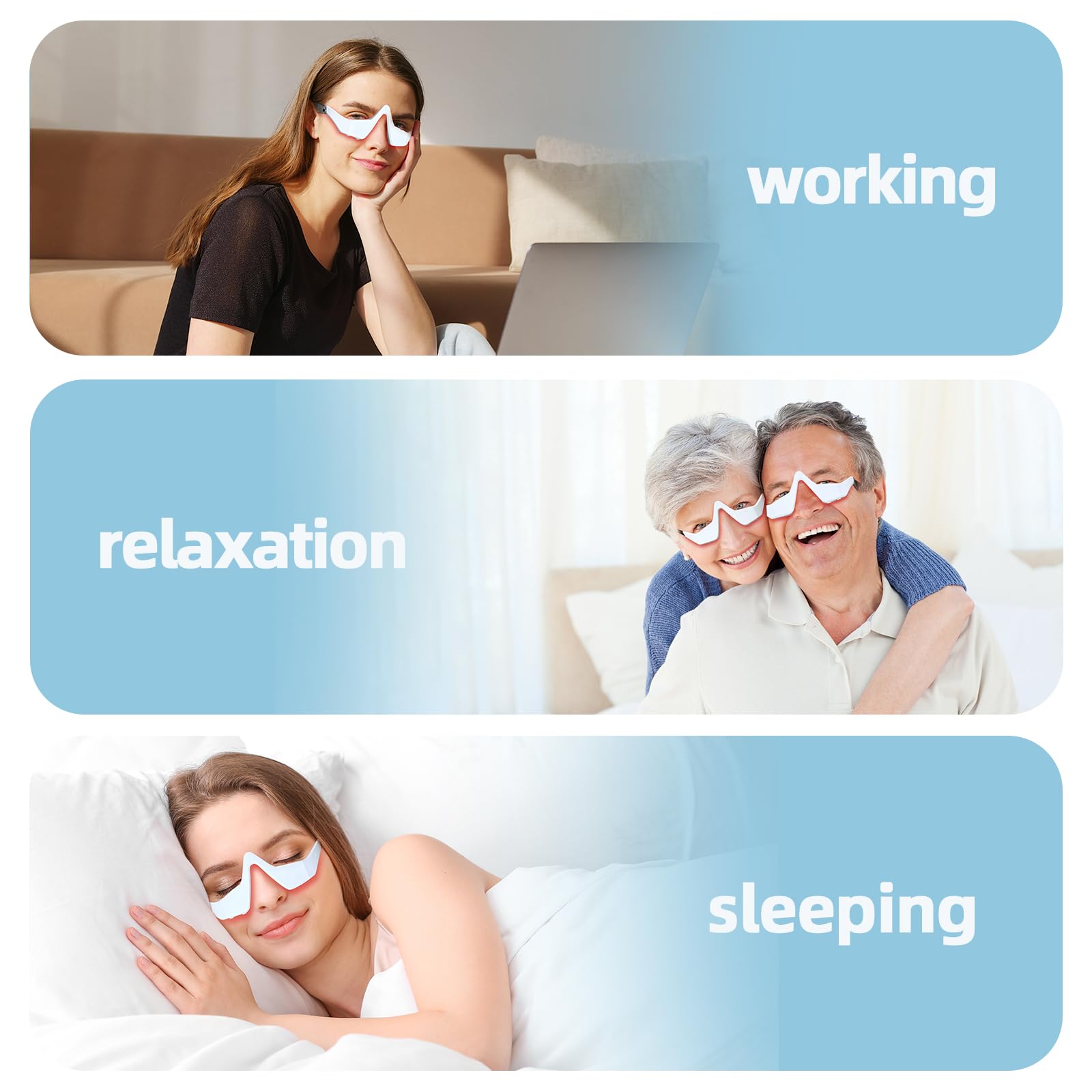 AYYHG Renewa Eyelift 13-minute sessions fit busy mornings or travel.