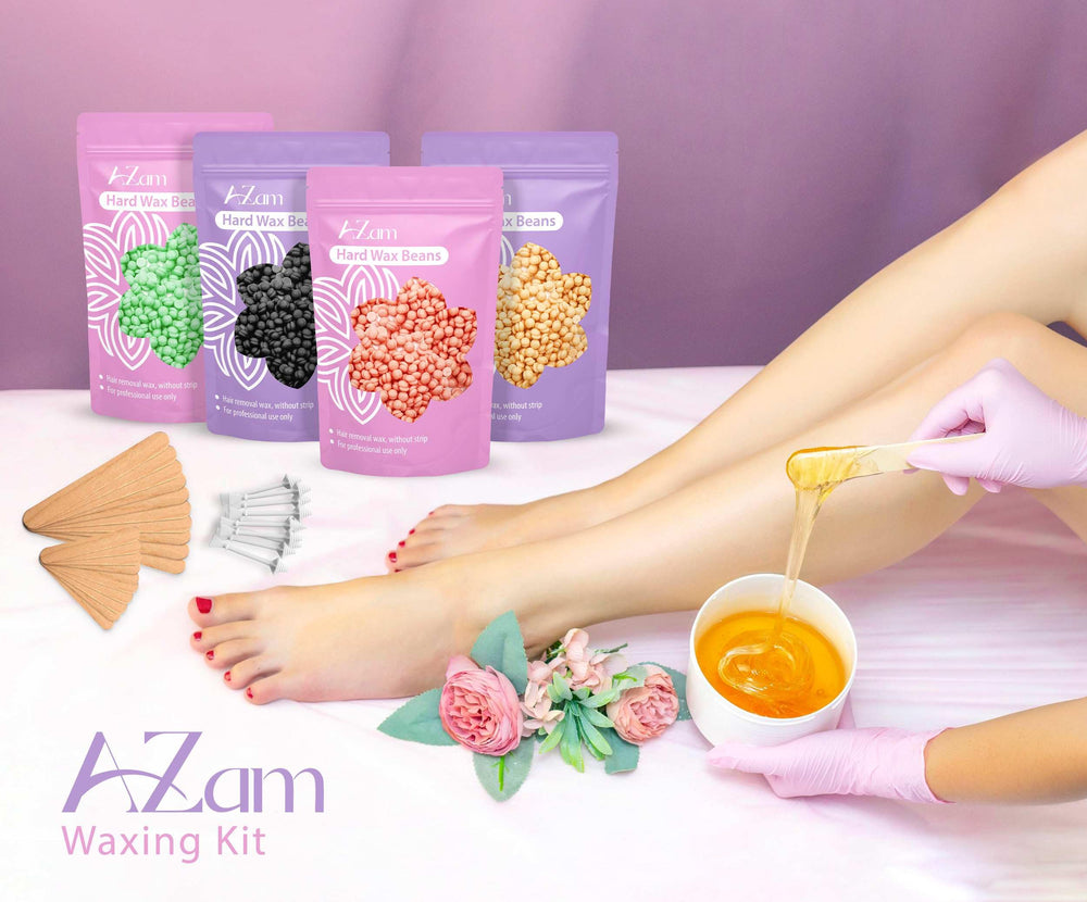 AZam bikini-area use demonstrates versatility for bikini waxing sessions.