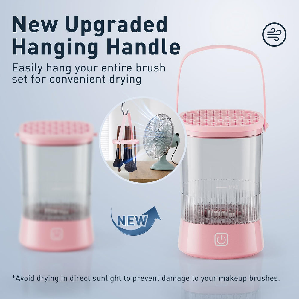 Azang hanging handle aids air-drying after fast, hands-free cleaning sessions