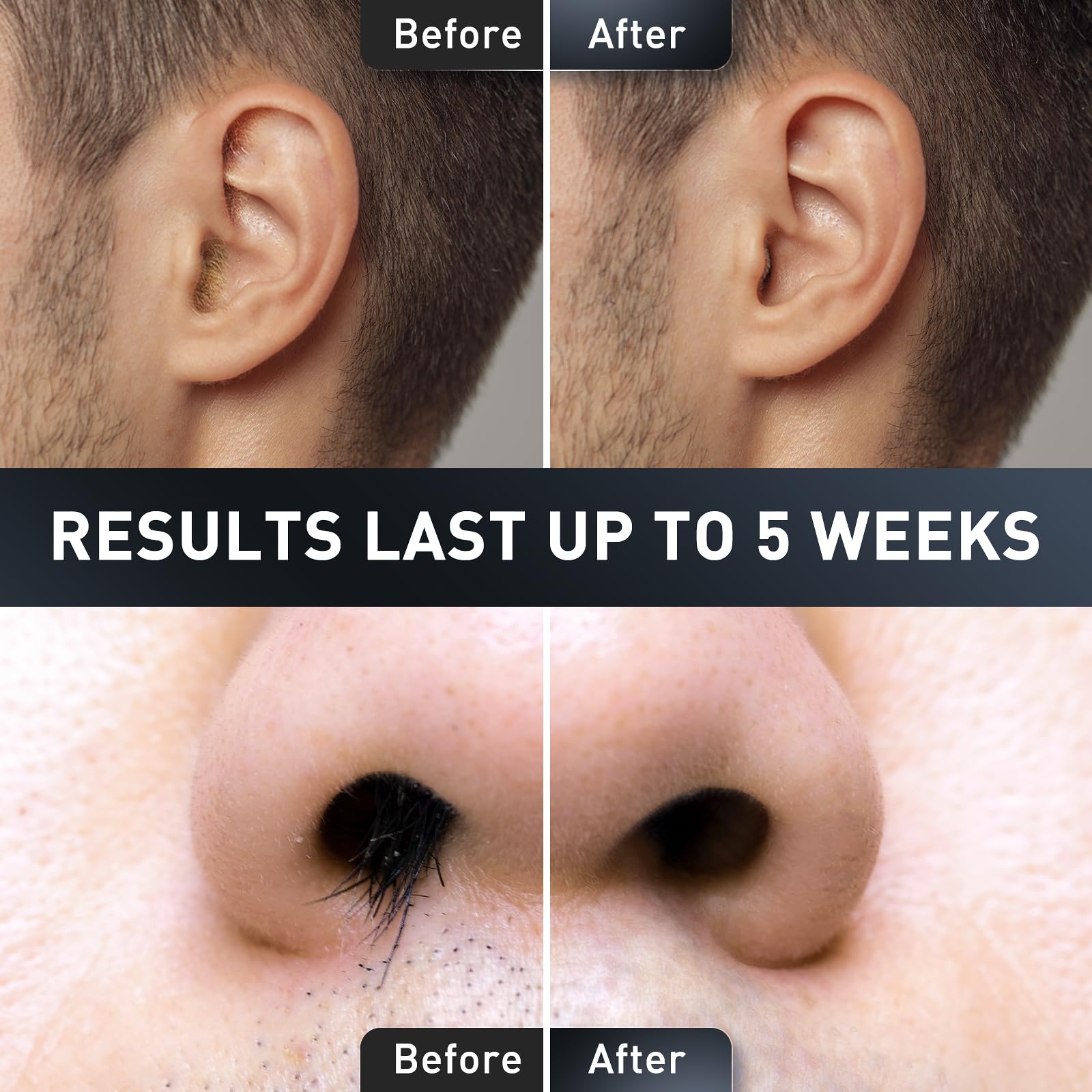 Azang nose hair sticks 12 aid precise grooming.