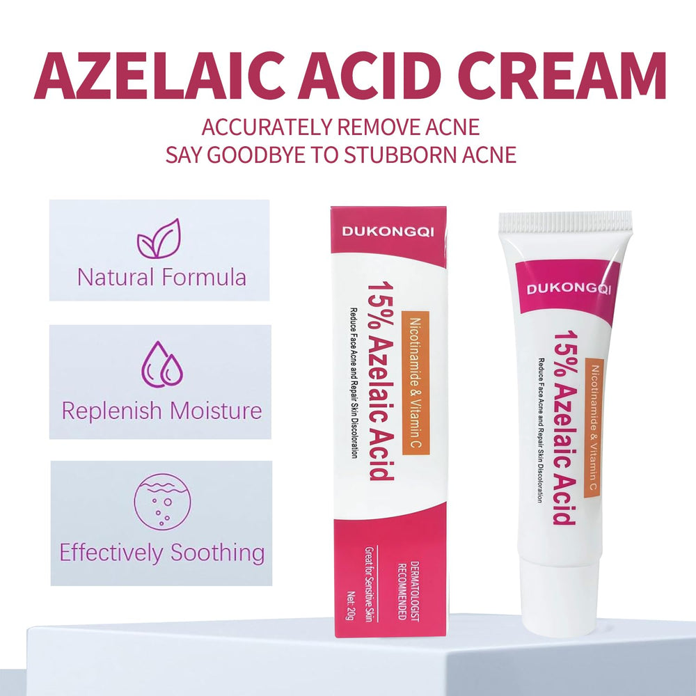 Azelaic Acid Acne Cream texture shows gentle, efficient micro-encapsulation delivery for sensitive skin.