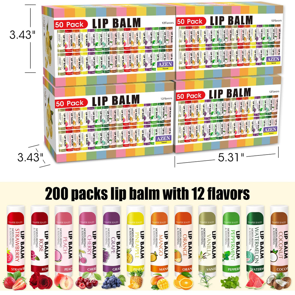 AZEN vanilla flavor lip balm tube with subtle sweetness