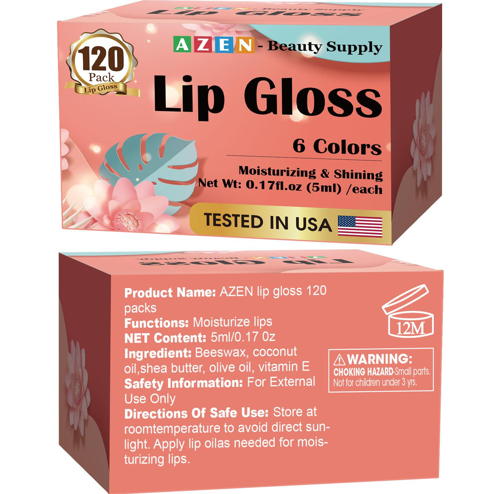 AZEN lip gloss storage case keeps tubes organized for fast touch-ups.