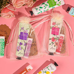 AZEN organza bags white pack presents simple, stylish gift packaging for guests