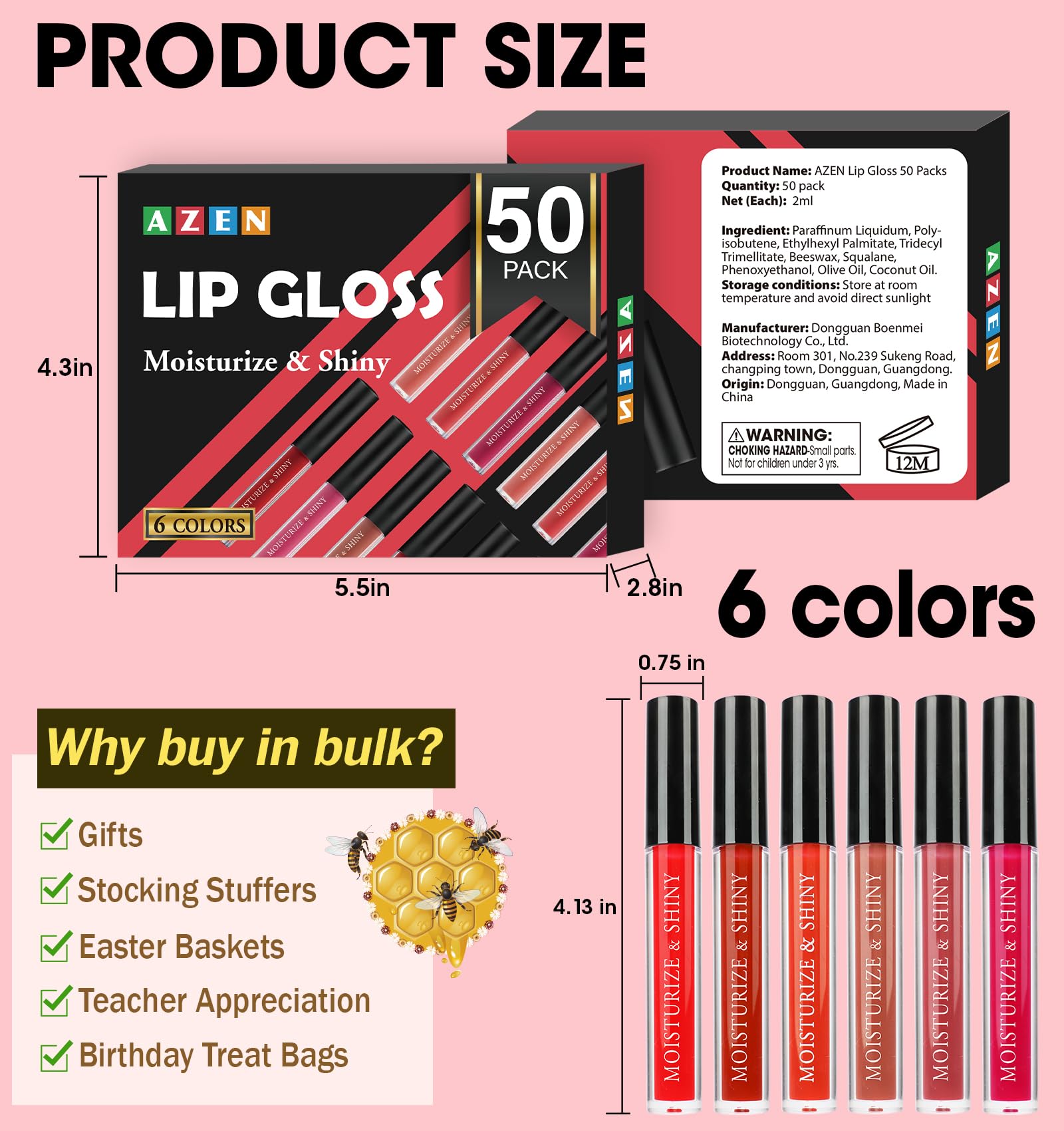 AZEN professional makeup look inspiration using a varied color range
