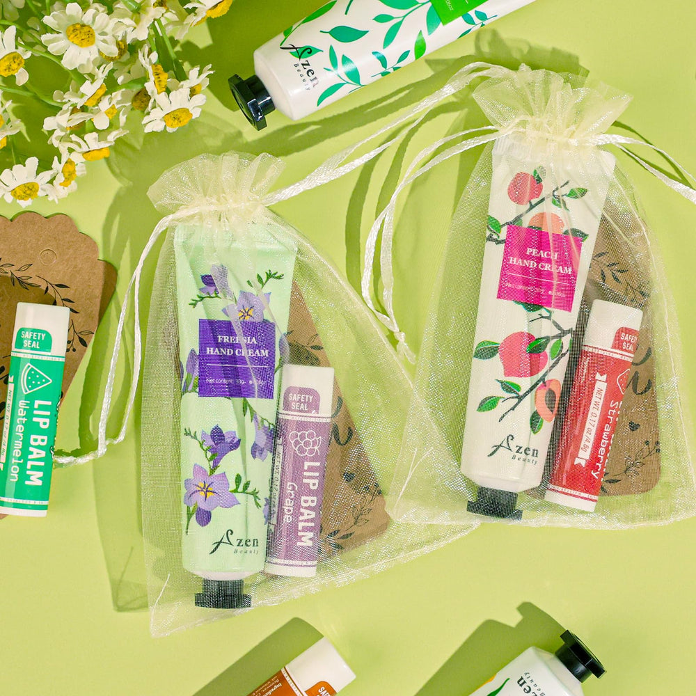 AZEN wedding favors display shows coordinated set ready for quick gifting moments