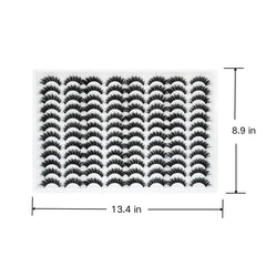 Azenlo 14mm wispy cat-eye lashes inner outer length detail emphasizes flirty lift.