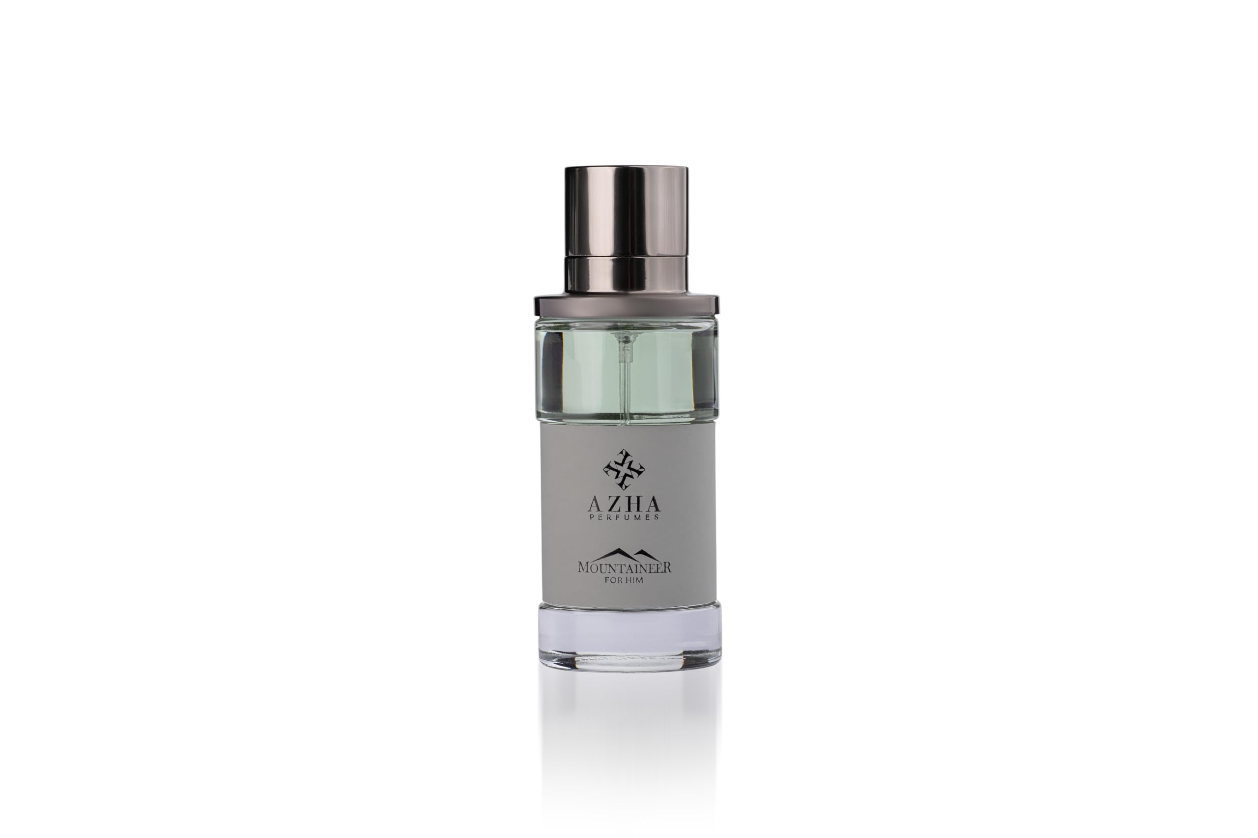 Azha Perfumes Mountaineer EDP bottle for all-day confidence.