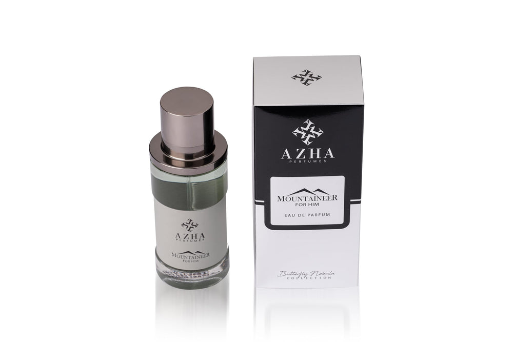 Azha Perfumes Mountaineer gift-ready box supports celebrations.