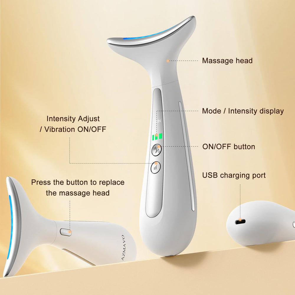 AZMAVO compact portable design ideal for home office or travel skincare