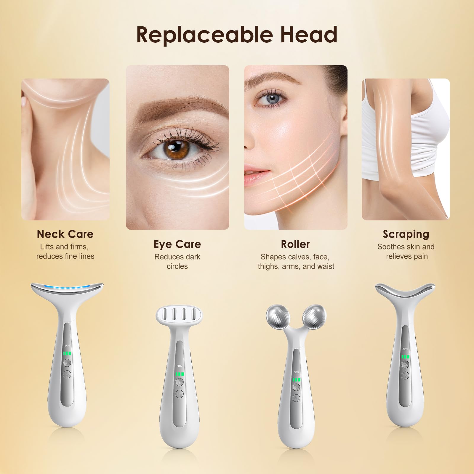 AZMAVO red light therapy panel delivering soothing LED treatment for glow and improved skin tone