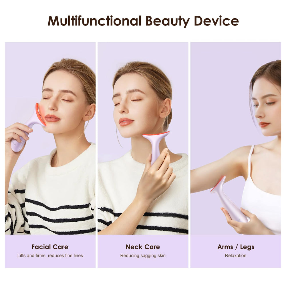 AZMAVO skin lifting and firming demo showing radiant glow
