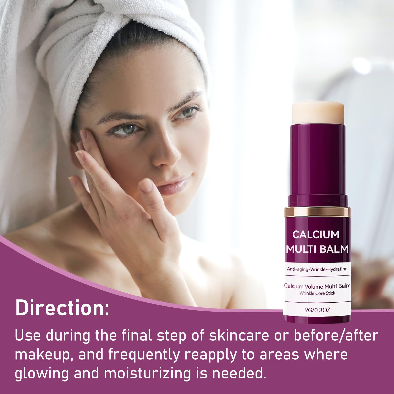 Cemenrete Calcium Multi Balm formato compacto para retoques en bolso.