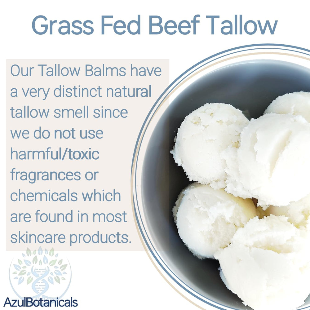 AzulBotanicals Methylene Blue Infused Tallow Balm glow on skin suggests radiant, balanced complexion