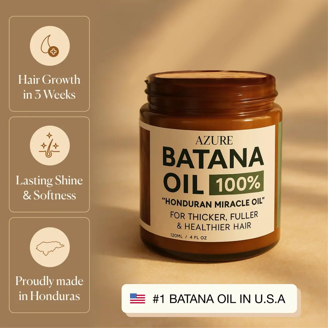 AZURE Batana Oil Paste Honduras-origin rainforest nourishment you can feel.