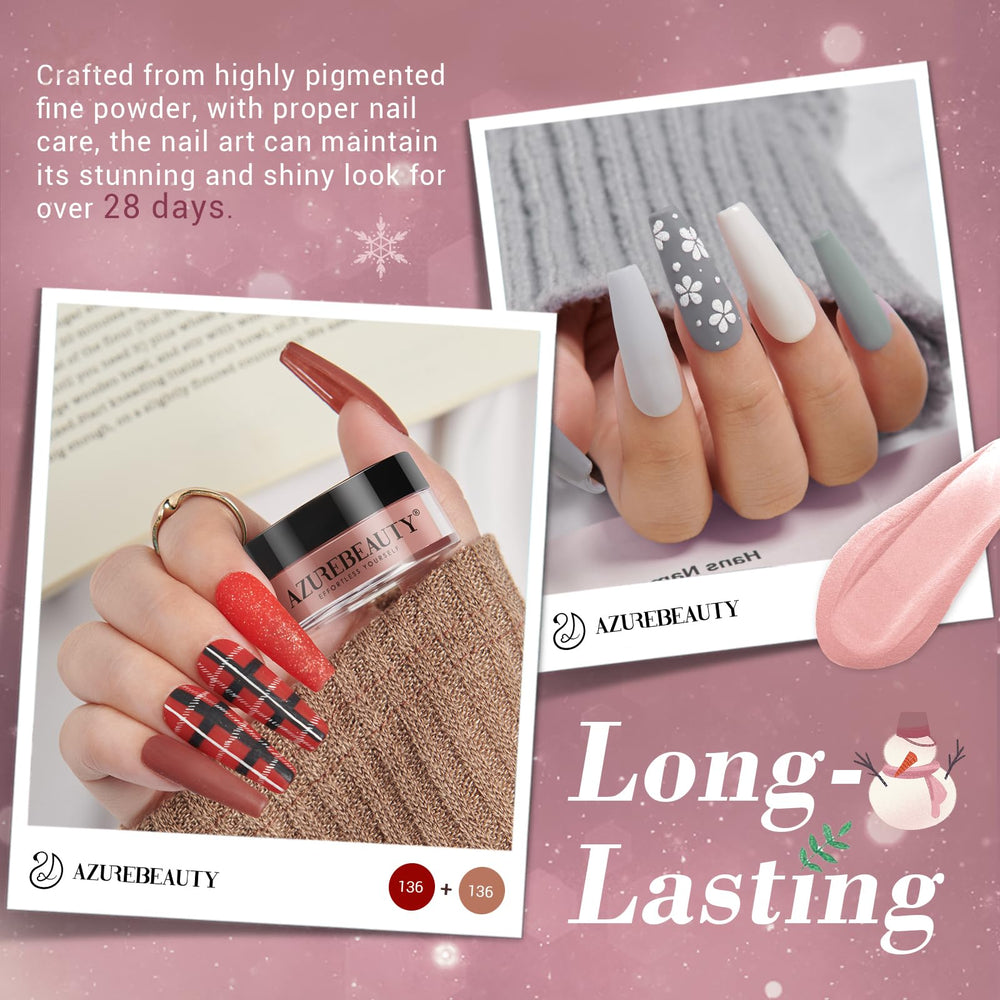 AZUREBEAUTY base coat activator topcoat set for durable, glossy finishes.