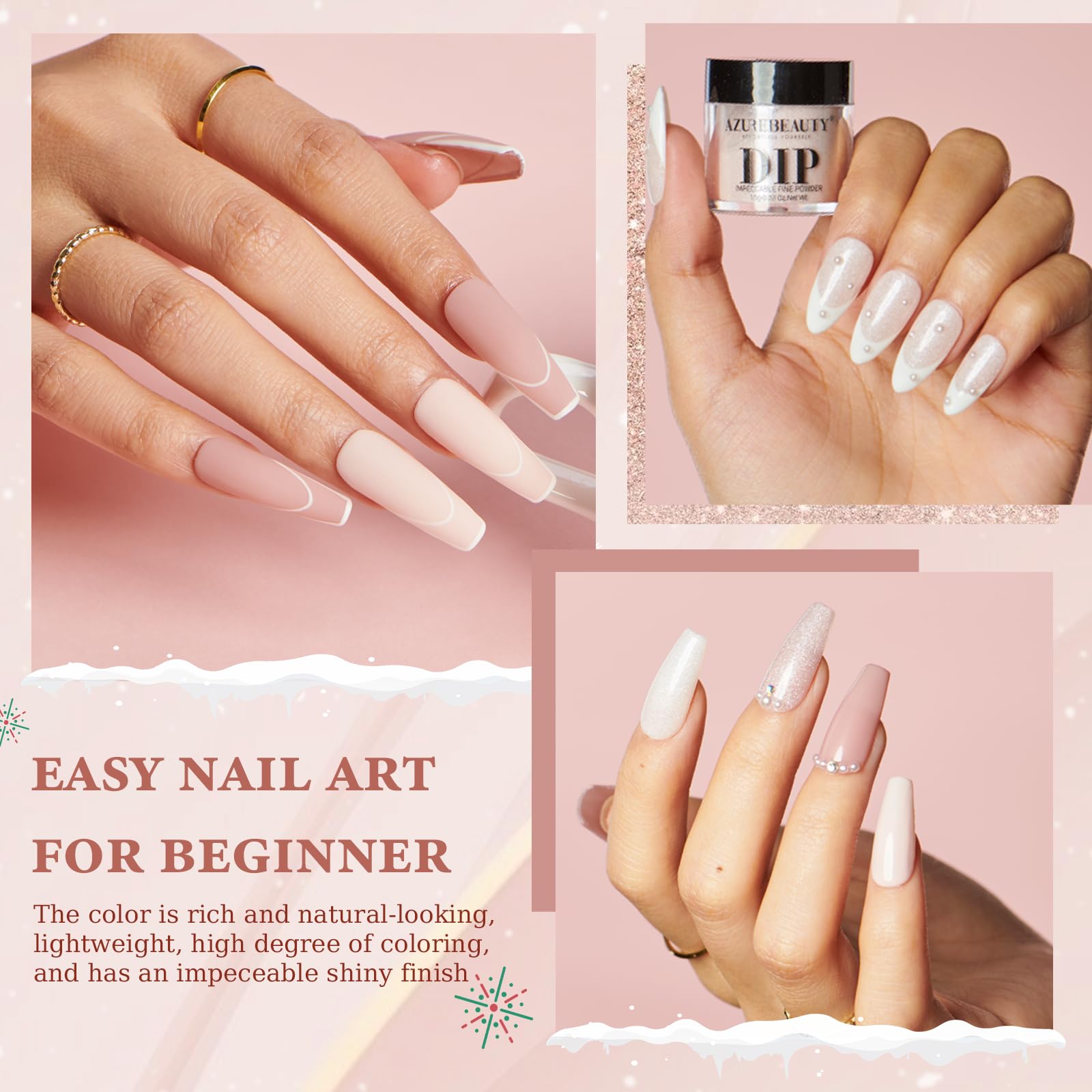AZUREBEAUTY base coat bottle for durable foundation of nails.