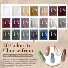 AZUREBEAUTY base/top/activator and brush saver for durable, chip-resistant finishes.