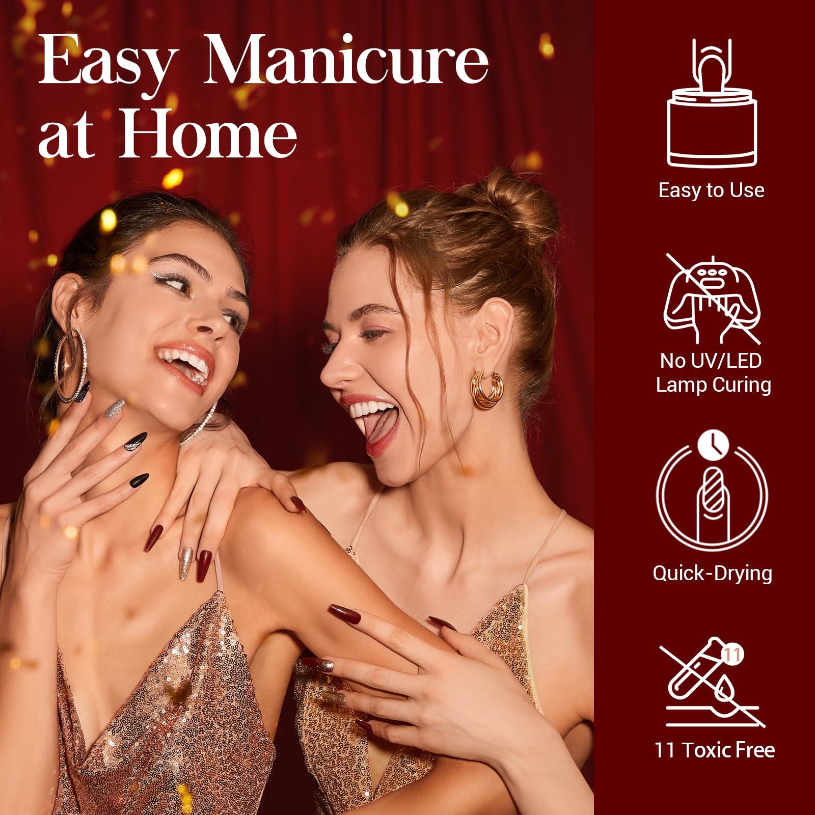 AZUREBEAUTY beginner-friendly dip powder kit demo for at-home manicure