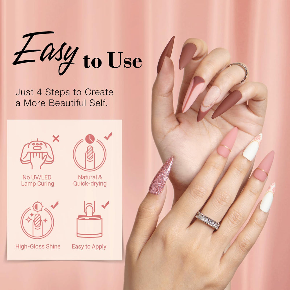 AZUREBEAUTY brush saver ensures clean, precise dipping.