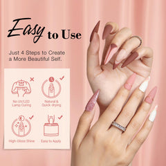 AZUREBEAUTY brush saver ensures clean, precise dipping.