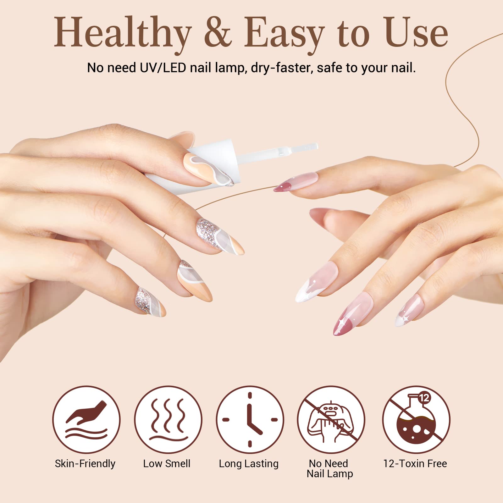 AZUREBEAUTY Nail File Kit for precise shaping and prep