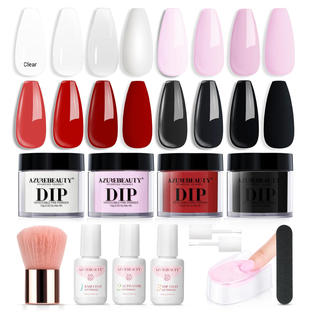 AZUREBEAUTY large brush and tools improve coverage and speed.