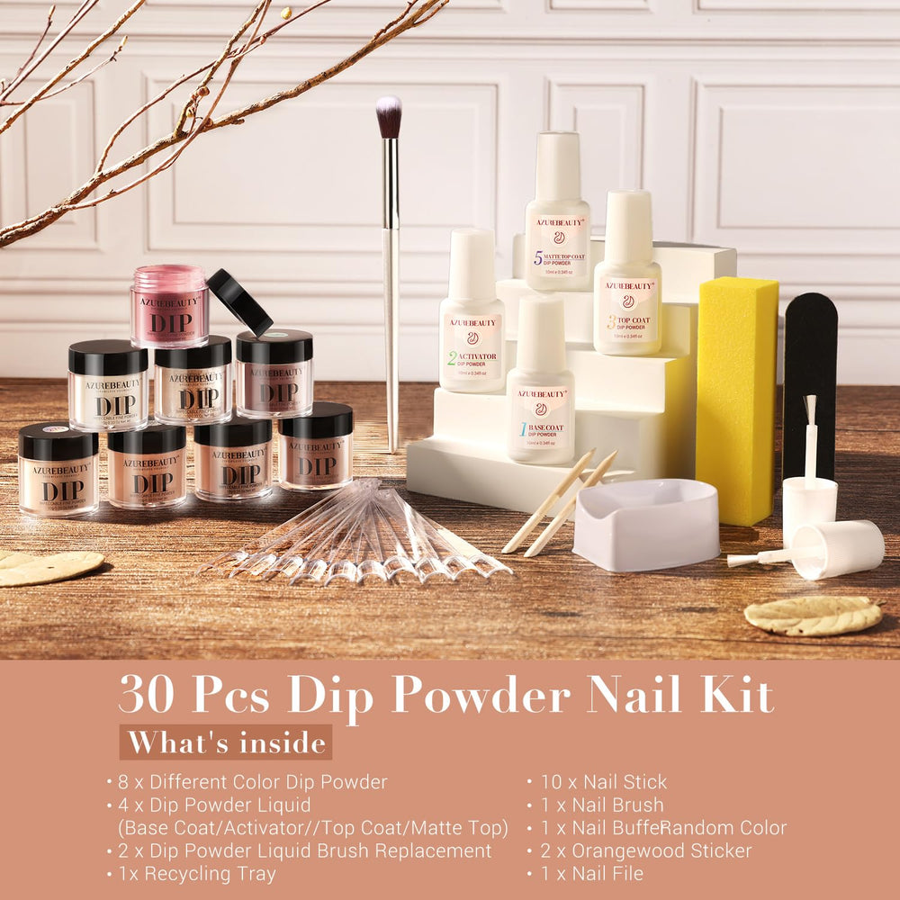 AZUREBEAUTY nail file and buffer for shaping and polishing