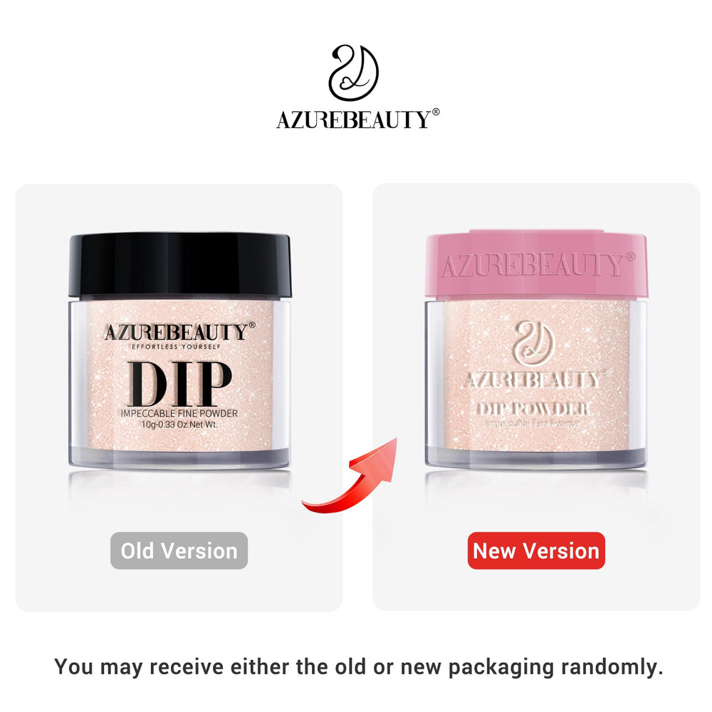 AZUREBEAUTY dip powder application finish shine emphasis on long-lasting gloss