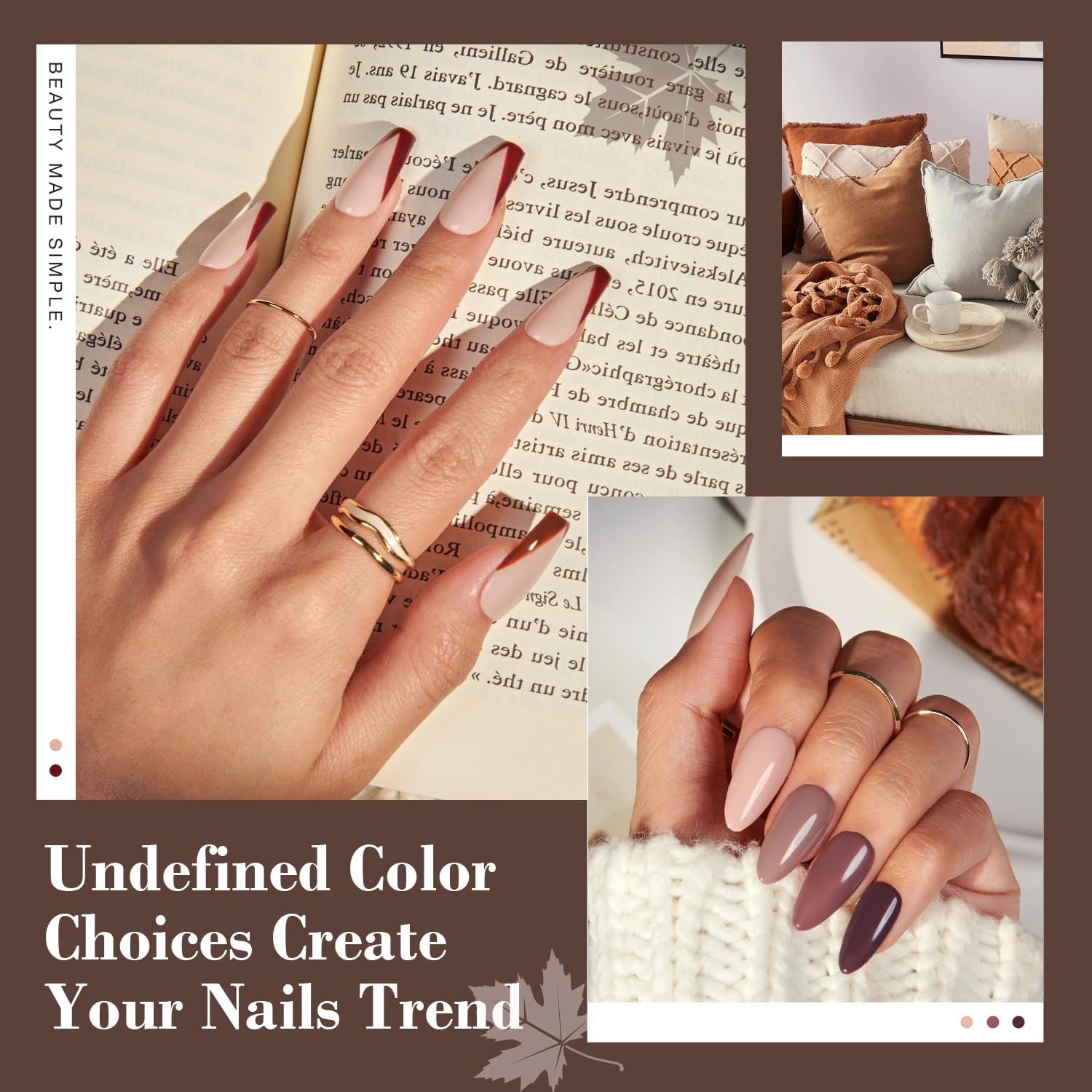 AZUREBEAUTY nail sticks included help test shades and preview color ideas.