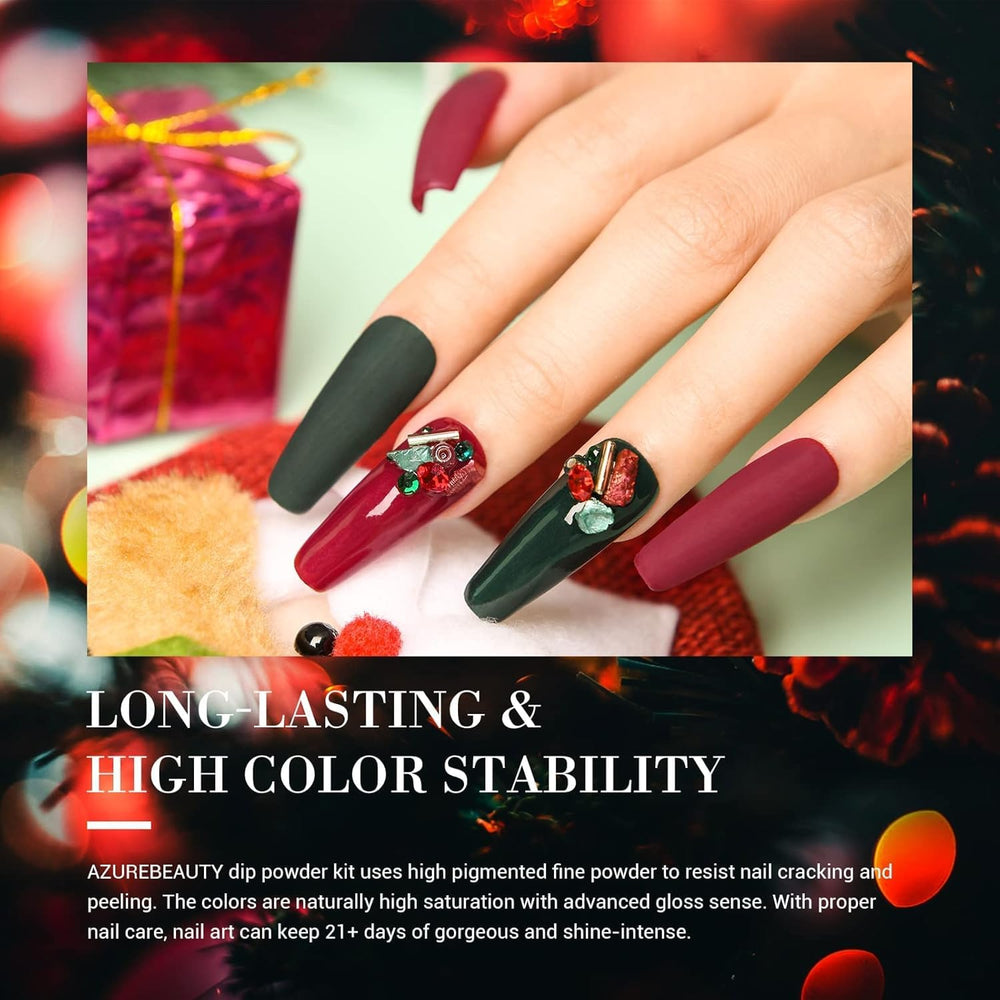 AzureBeauty nail brush for precise powder application