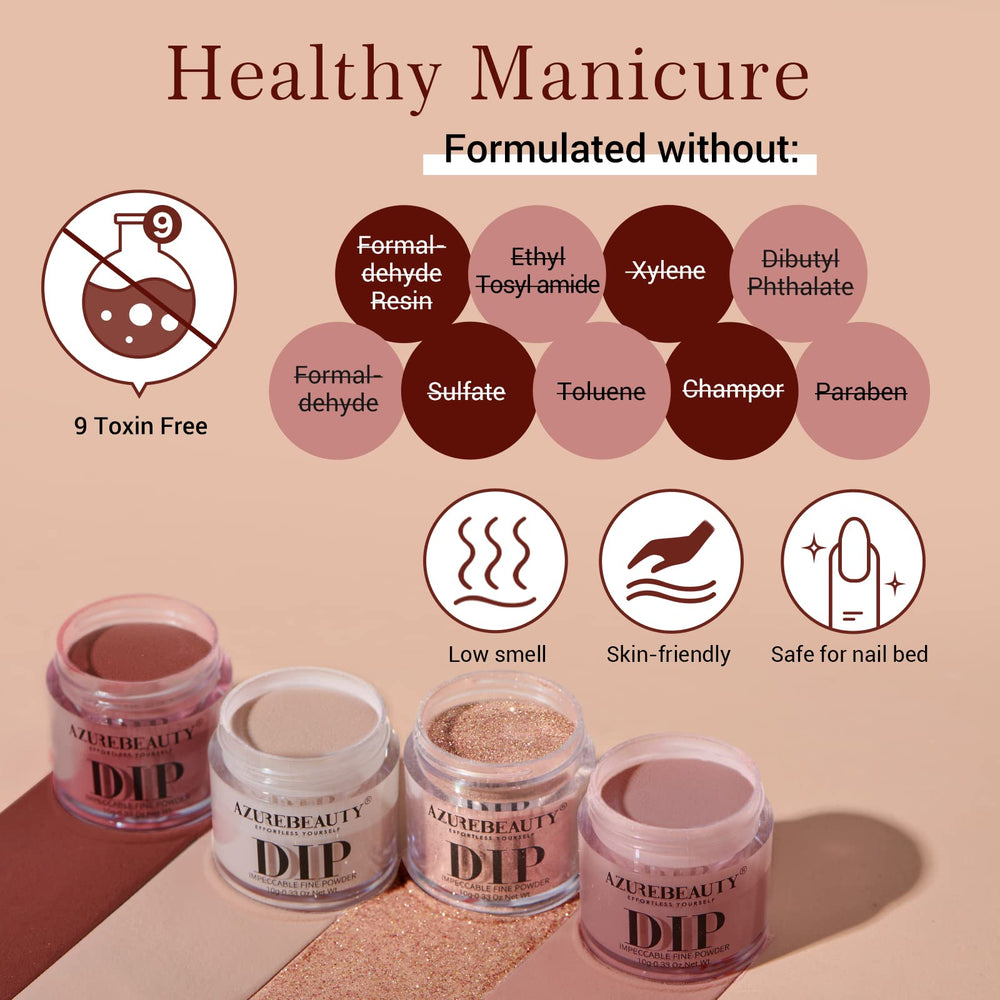 AZUREBEAUTY recycling system keeps powder mess-free during storage and use